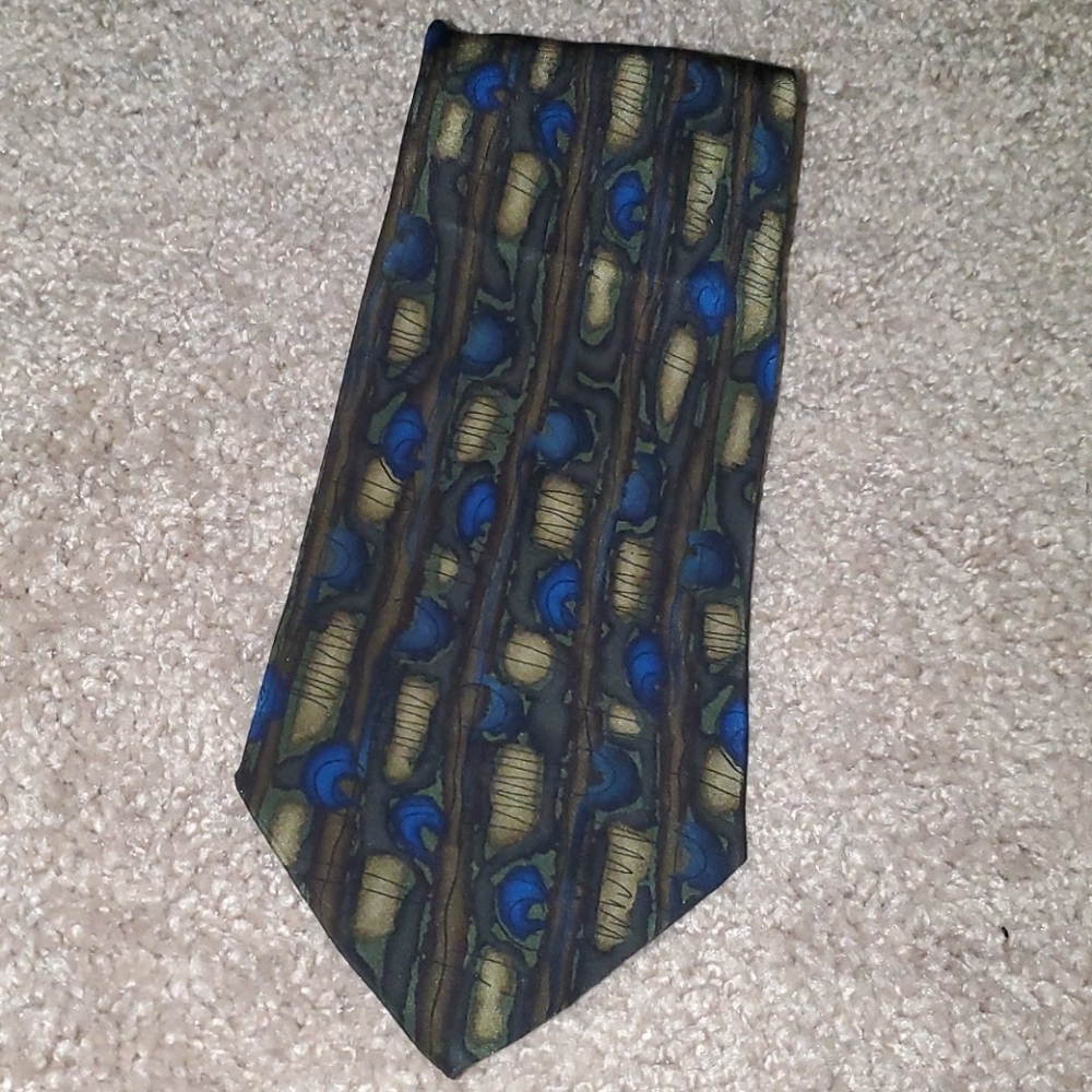 J. Garcia silk tie - Happy Birthday - coll 18
